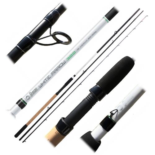 Sensas Prút Feeder White Arrow 300 Medium/Heavy 3,60 m 40-120 g