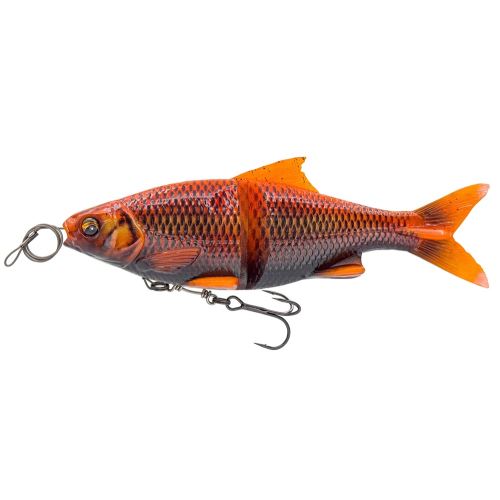 Savage Gear Gumová Nástraha 3D Line Thru Glide Roach Slow Sinking Black Orange Koi