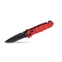 TB Outdoor Zatvárací Nôž CAC S200 French Army G10 Kombinované Ostrie Red (1)