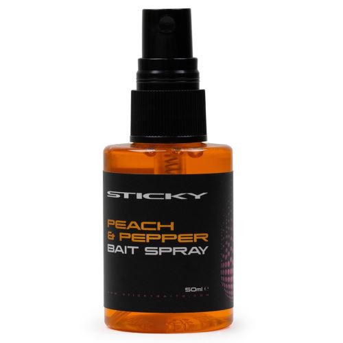Sticky Baits Dipovací Sprej Peach Pepper Spray 50 ml