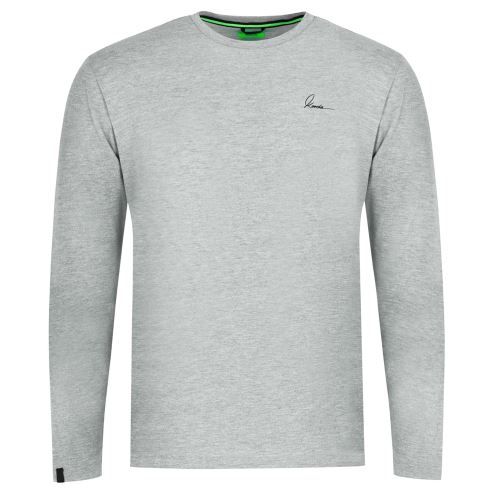 Korda Tričko Minimal Tee LS Heather Grey