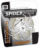 Spiderwire Splietaná šnúra Stealth Smooth 8 priehľadná-Priemer 0,06 mm / Nosnosť 6,6 kg / Návin 1 m