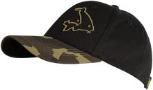 Avid Carp Šiltovka Black And Camo Cap