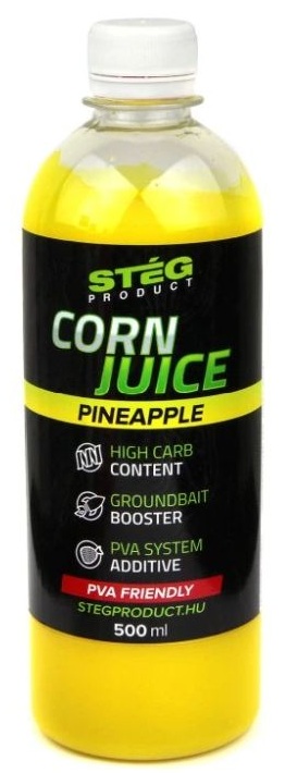 Stég booster corn juice 500 ml - pineapple