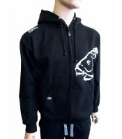 R-SPEKT Mikina Zipsová S Kapucňou Carper Black (1)