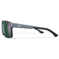 Wiley X Okuliare Founder Captivate Polarized Green Mirror - Matte Graphite (3)