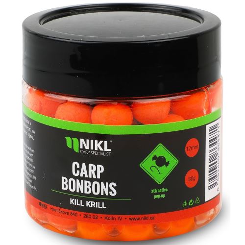 Nikl carp bonbons pop up 90 g 12 mm