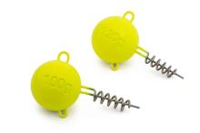 Fox Rage Jigová Hlava Plegaic Screws UV Yellow (1)