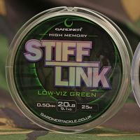 Gardner Vlasec Stiff-Link Zelená 25 m-Priemer 0,47 mm / Nosnosť 6,8 kg