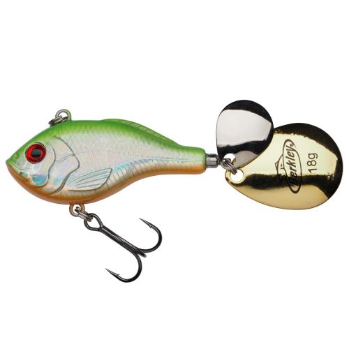 Berkley Nástraha Pulse Spintail XL Sinking Candy Lime 8 cm 18 g