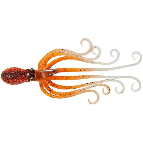 Savage Gear Gumová Nástraha 3D Octopus Orange Glow UV