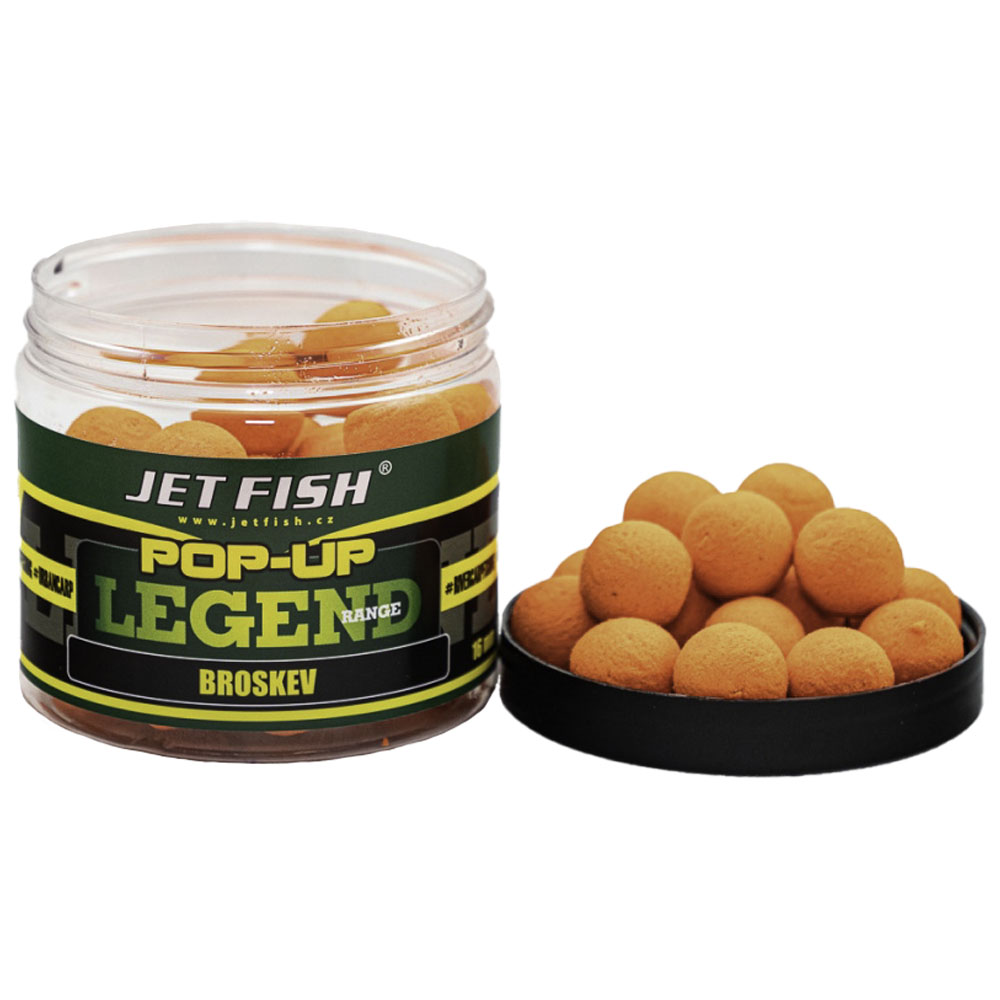 Jet fish pop up legend range broskev - 80 g 20 mm