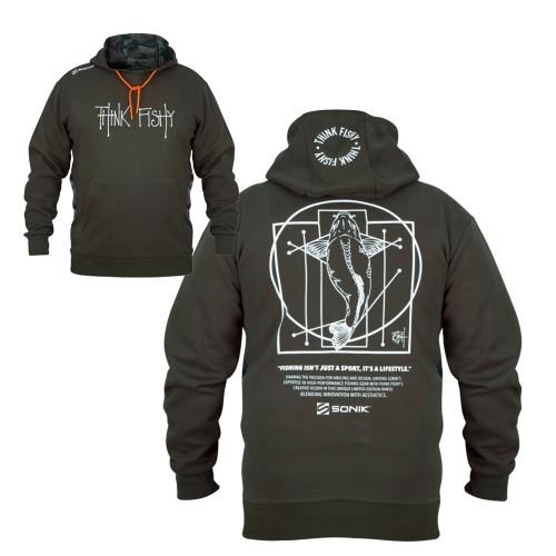 Sonik Mikina Hoodies By Think Fishy Art