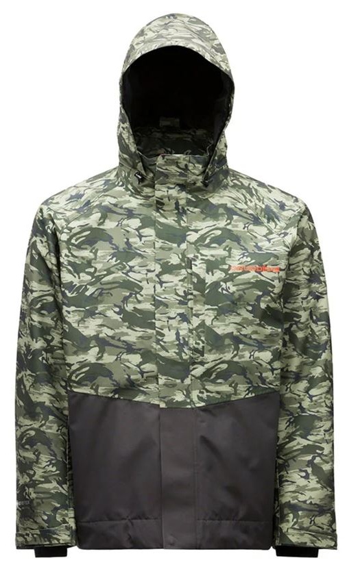 E-shop Grundéns bunda downrigger gore-tex jacket refraction camo green/anchor - m