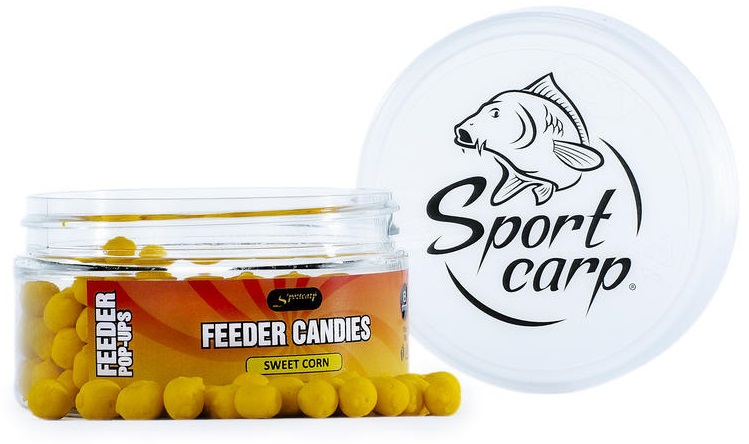 Sportcarp plávajúce nástrahy feeder candies 75 ml 8 mm-sladká kukurica