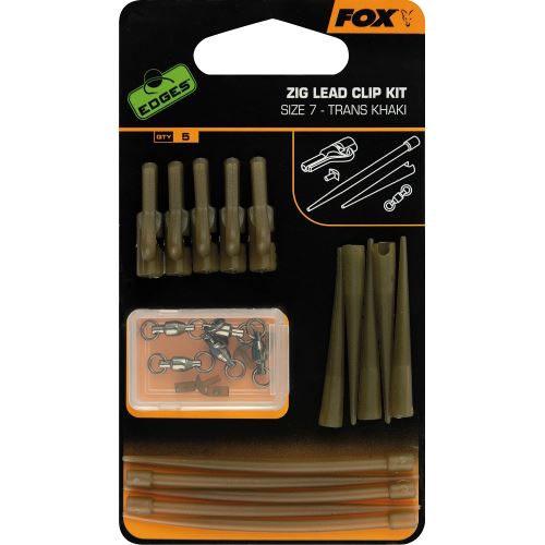 Fox Záveska Edges Zig Lead Clip Kit 5 ks