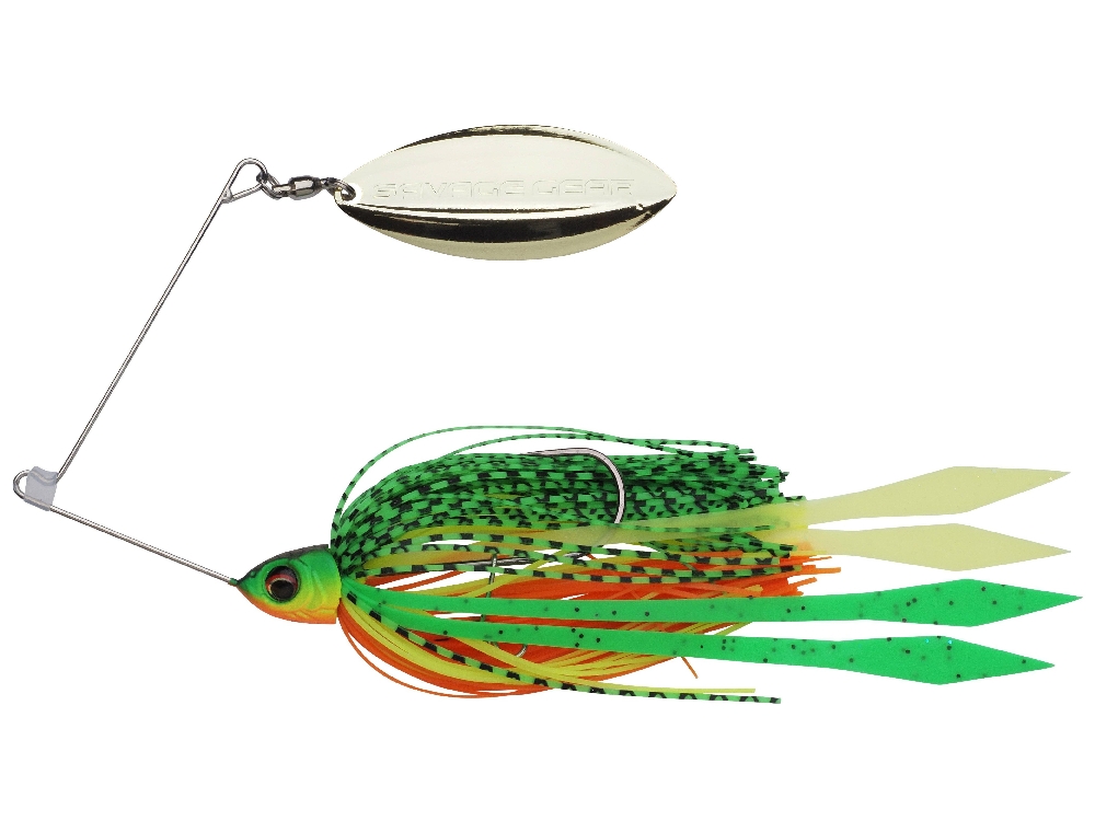 E-shop Savage gear blyskáč spinnerbait da lil bush firetiger - 11 cm 10 g