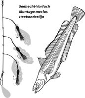 Rhino Náväzec Redfish Rig 50 kg 100 cm (1)