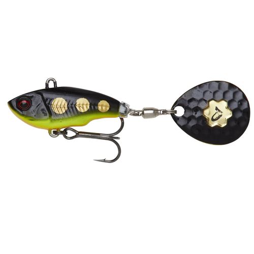 Savage Gear Fat Tail Spin Sinking Black Magic