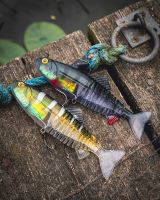 Fox Rage Gumová Nástraha Jointed Replicant Young Perch UV (8)