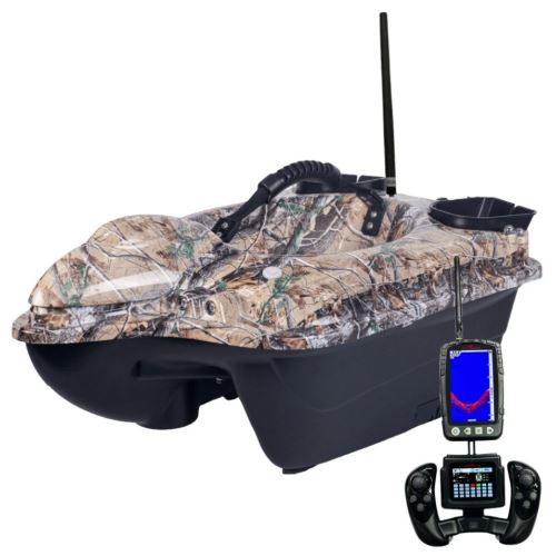 Boatman Zavážacia Lodička Fighter Pro s GPS a Echolotom Camo