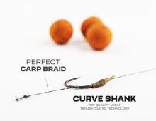 Zfish Náväzec Curve Shank Carp Rig 20 cm (3)