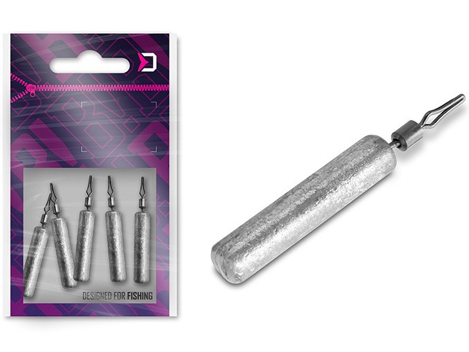 E-shop Delphin závažíčka b! dropshot valček 5 ks - 7 g