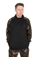 Fox Mikina LW Black Camo QTR Zip