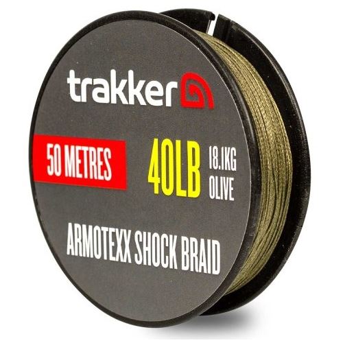 Trakker Šoková Šnúra Armotexx Shock Braid 40 lb 18,1 kg 50 m