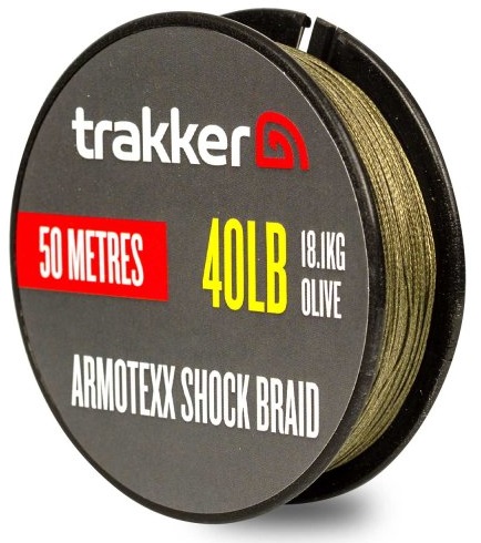 Trakker šoková šnúra armotexx shock braid 40 lb 18,1 kg 50 m