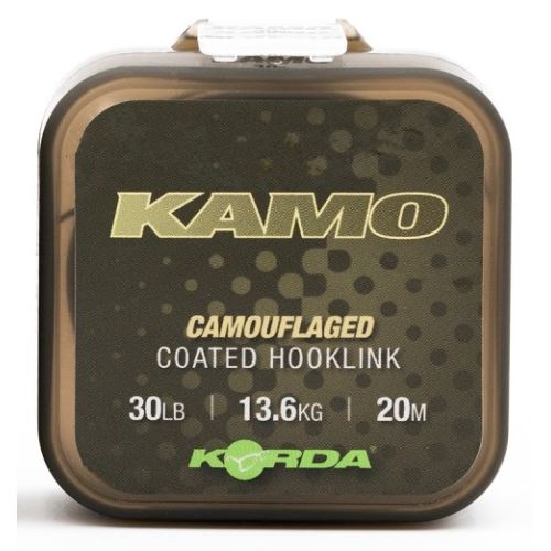 Korda Náväzcová Šnúrka Kamo coated Hooklink 20 m