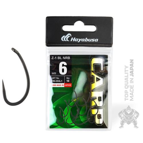 Hayabusa Háčiky Teflónové Z-1 Bez Protihrotu BL NRB 10 ks