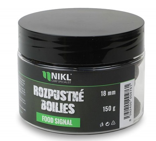 Nikl rozpustné boilies food signal 150 g - 14 mm