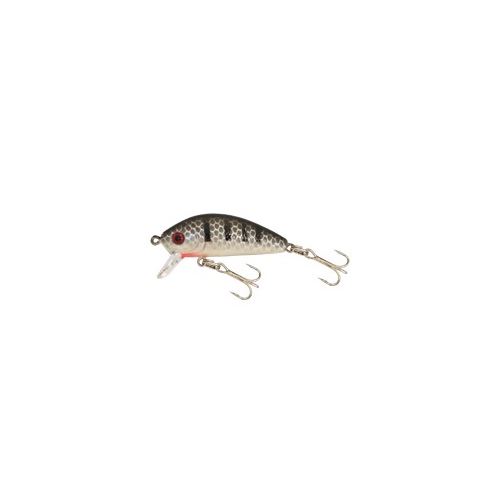 Kamasaki Wobler Perch 2 Strieborná-Čierne Pruhy 4 cm 5,5 g