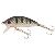Kamasaki Wobler Perch 2 Strieborná-Čierne Pruhy 4 cm 5,5 g