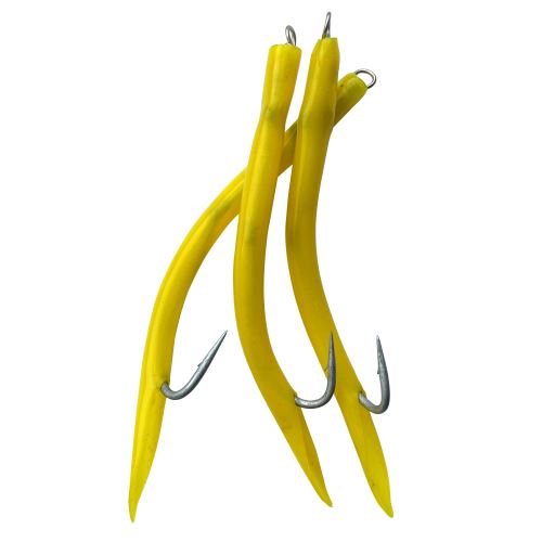 Sema Gumová nástaha Emotion úhoríci - 12 cm Žltá