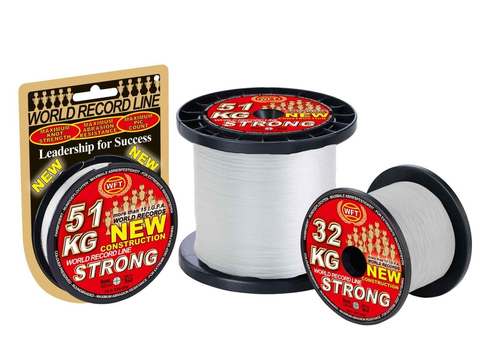 Wft šnúra kg strong trans - 300 m 0,12 mm 15 kg