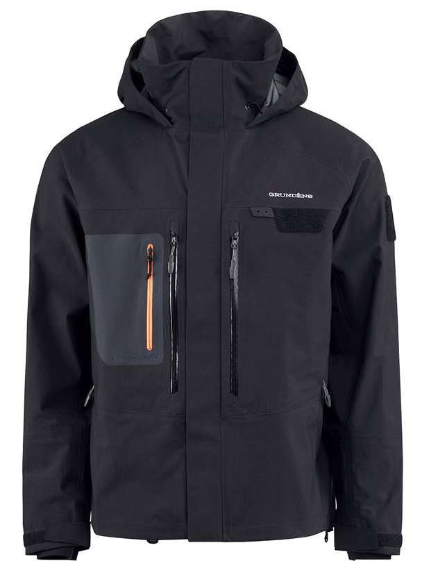 Grundéns bunda portal gore-tex wading jacket black - xl