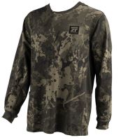 Nash Tričko ZT Lite Luxe Long Sleeve T Shirt Camo - XL
