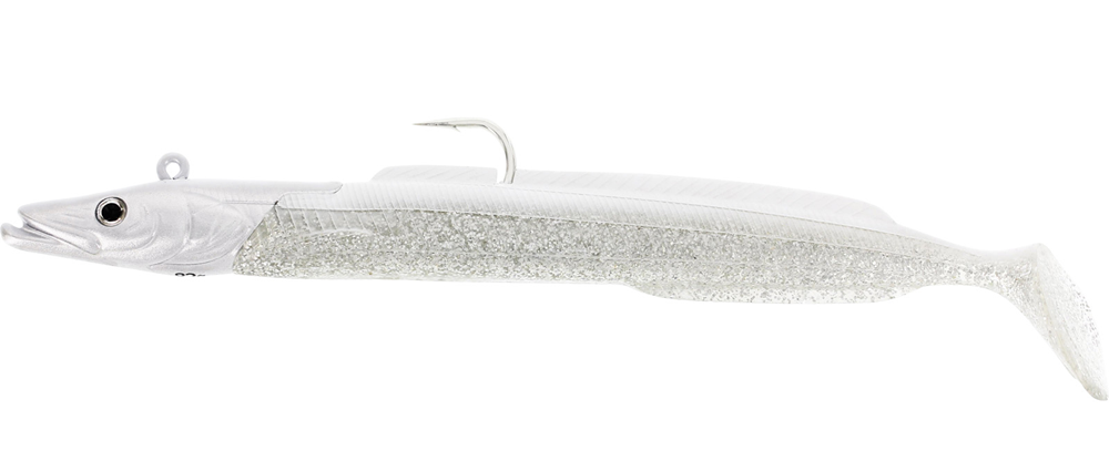 E-shop Westin gumová nástraha sandy andy jig snow white - 17 cm 62 g
