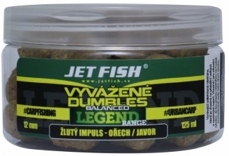 Jet fish vyvážené dumbles legend range 200 ml 12 mm - seafood slivka cesnak