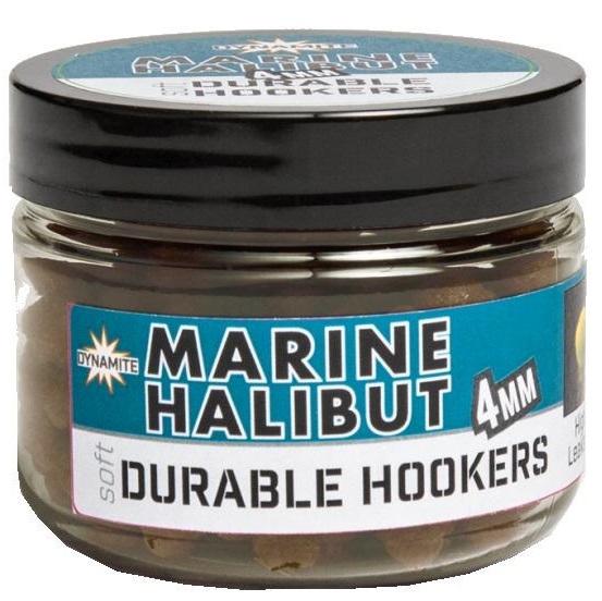 Dynamite baits pelety durable hookers marine halibut-6 mm