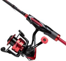 Mitchell Prút Colors Mx Spinning Combo Red 2,44 m 7-28 g + Navijak 3000 FD (1)
