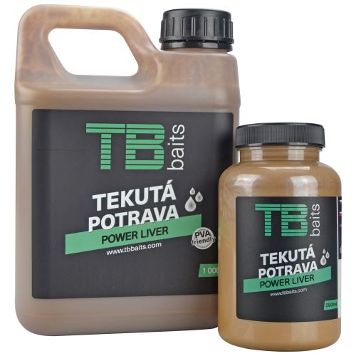 TB Baits Tekutá Potrava Power Liver