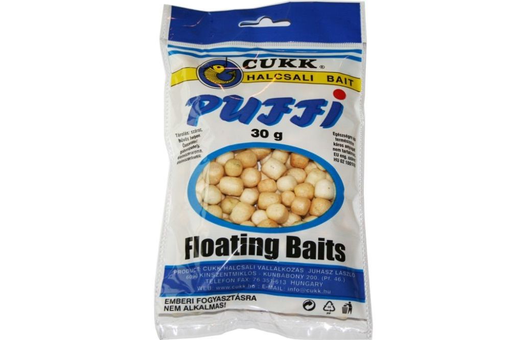 Cukk puffi small 30g 8mm - 12mm - natural