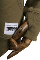 Thinking Anglers Mikina Hoody Olive (5)