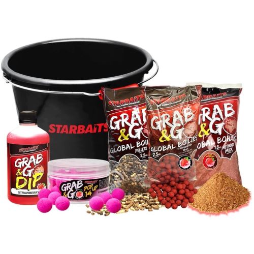 Starbaits Akčné Vedierko G&G Global Strawberry Jam