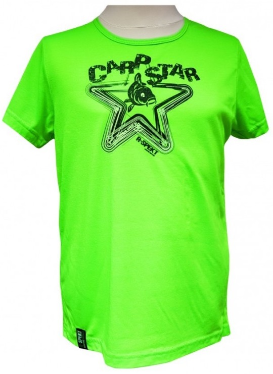 R-spekt tričko carp star detské fluo green - 11/12 rokov