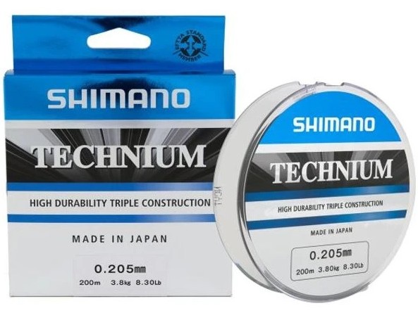 Shimano vlasec technium grey 300 m 0,285 mm 7,5 kg