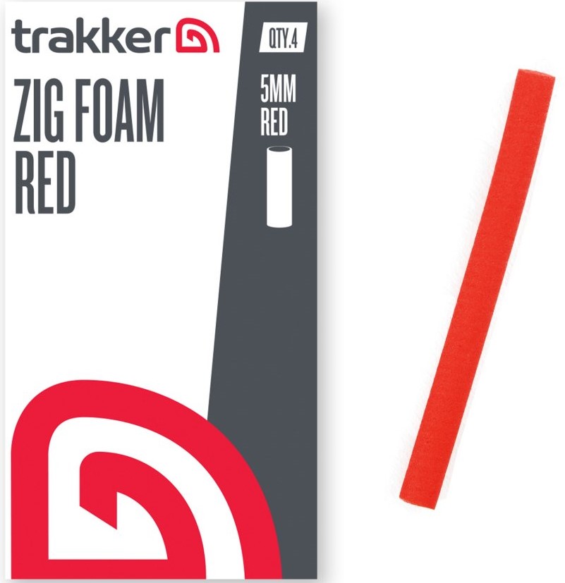 Trakker pena zig foam 4 ks - red